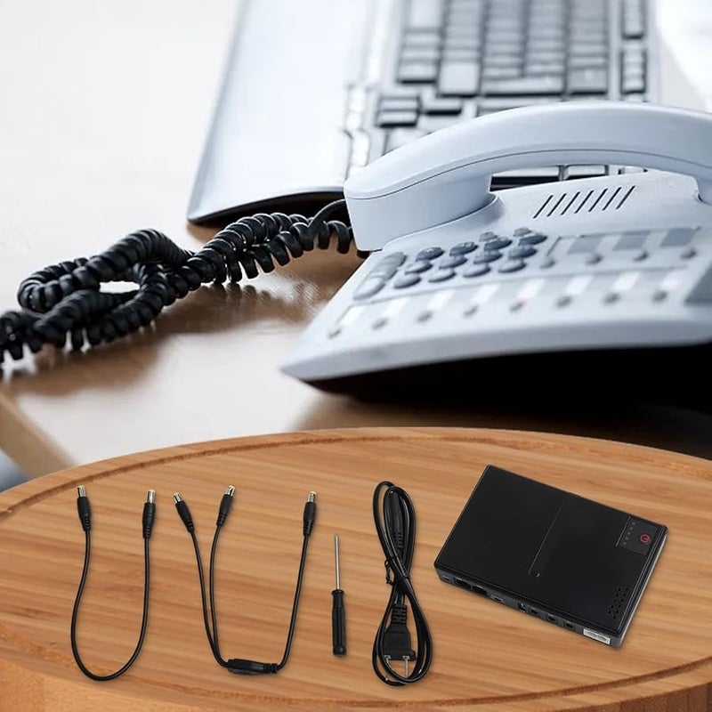 Backup DC UPS Power Supply 5V 9V 12V Uninterruptible Power System For Router Modem US Size - Image 3